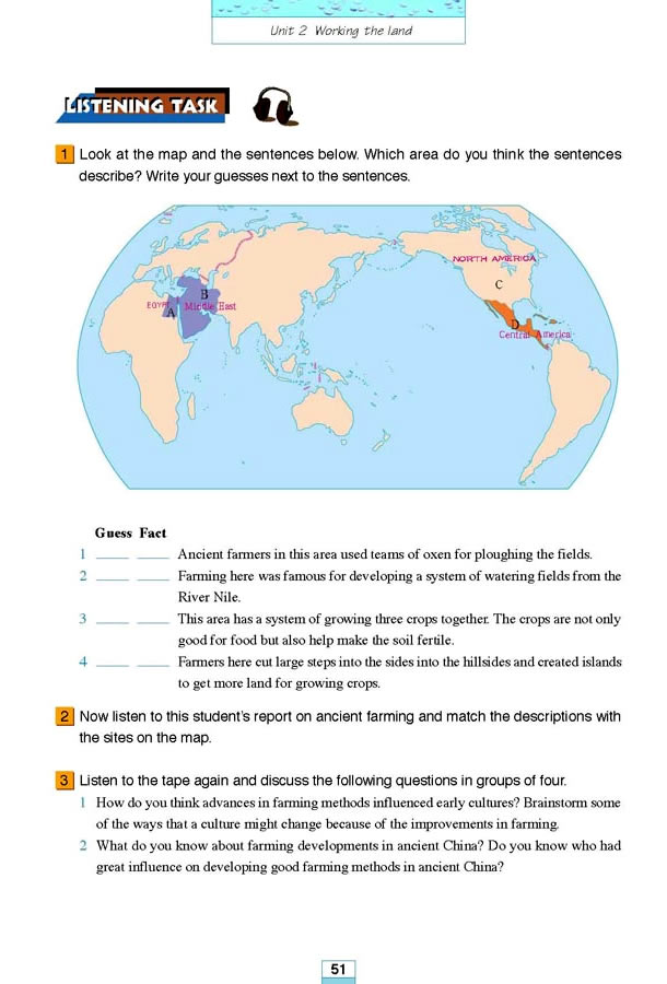 Unit 2��Working the land_74