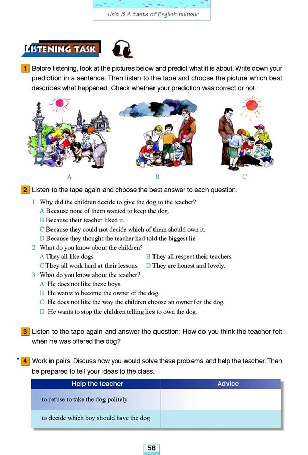 Unit 3��A taste of English humour_84