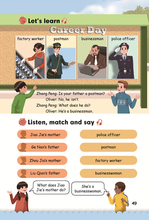 Unit 5��What does he do?_64