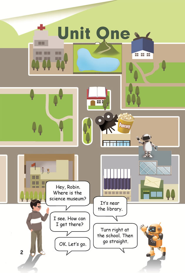 Unit 1��How can I get there?_11