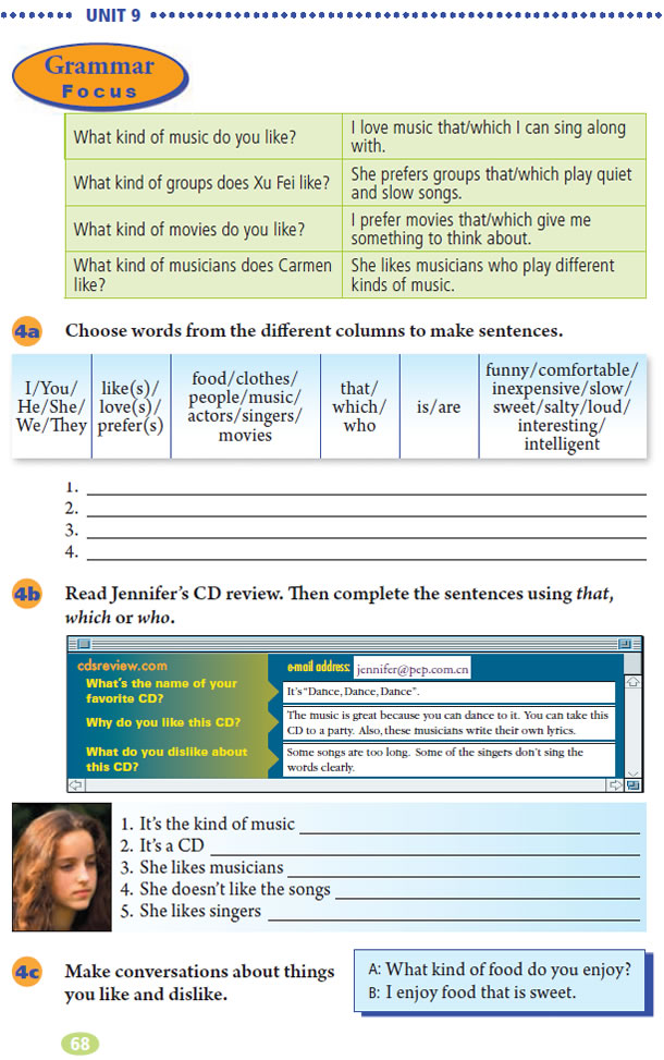 9  I like music that I can dance to._24